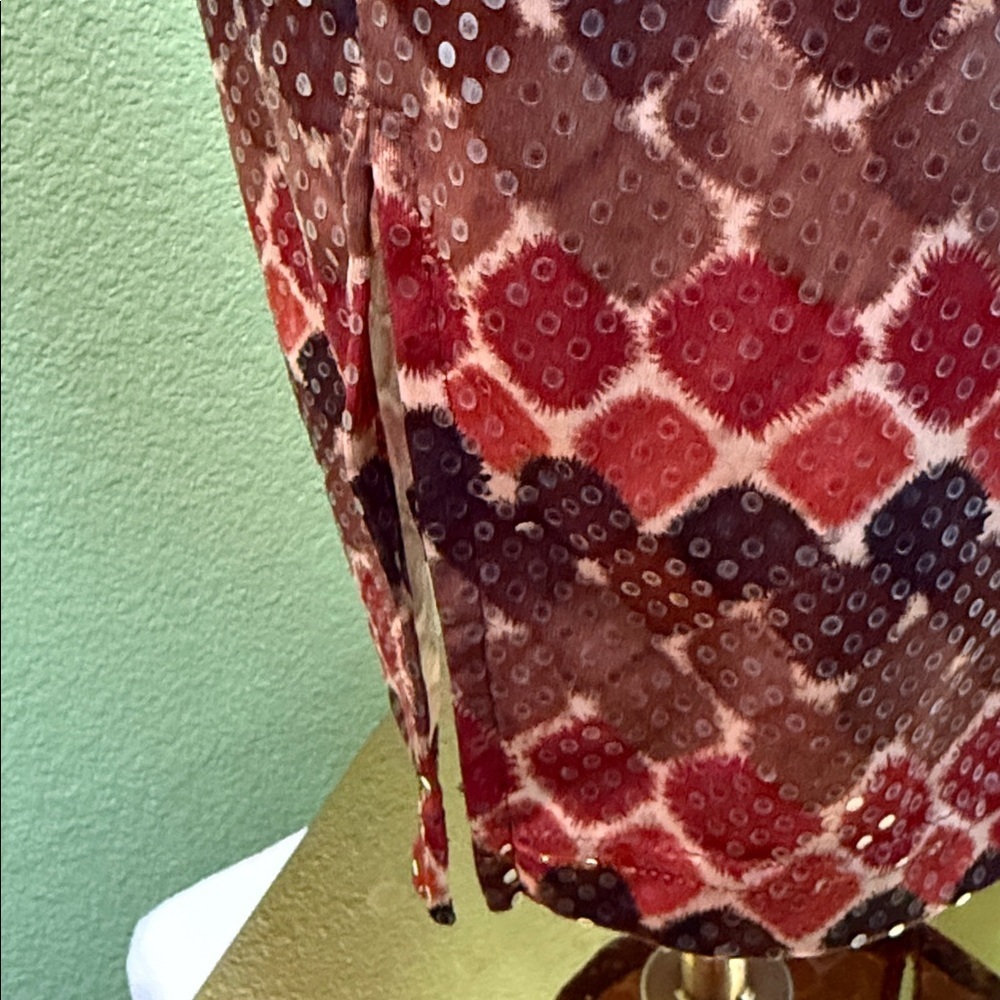 Multicolor Patterned Dress - Picture 5 of 5